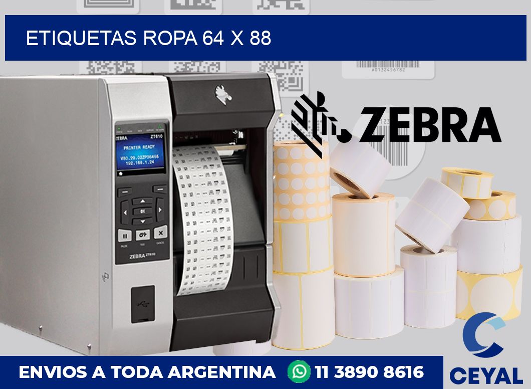 etiquetas ropa 64 x 88