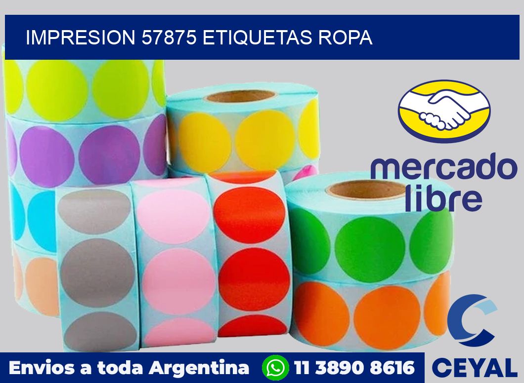 impresion 57875 etiquetas ropa