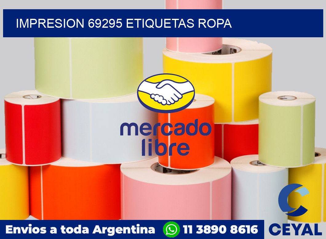 impresion 69295 etiquetas ropa