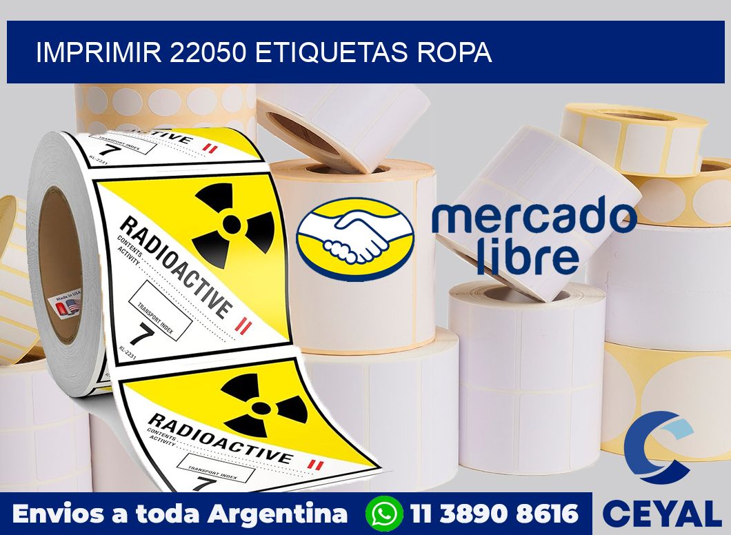 imprimir 22050 etiquetas ropa