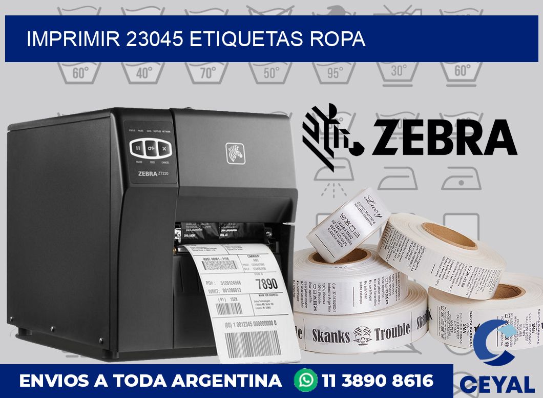 imprimir 23045 etiquetas ropa