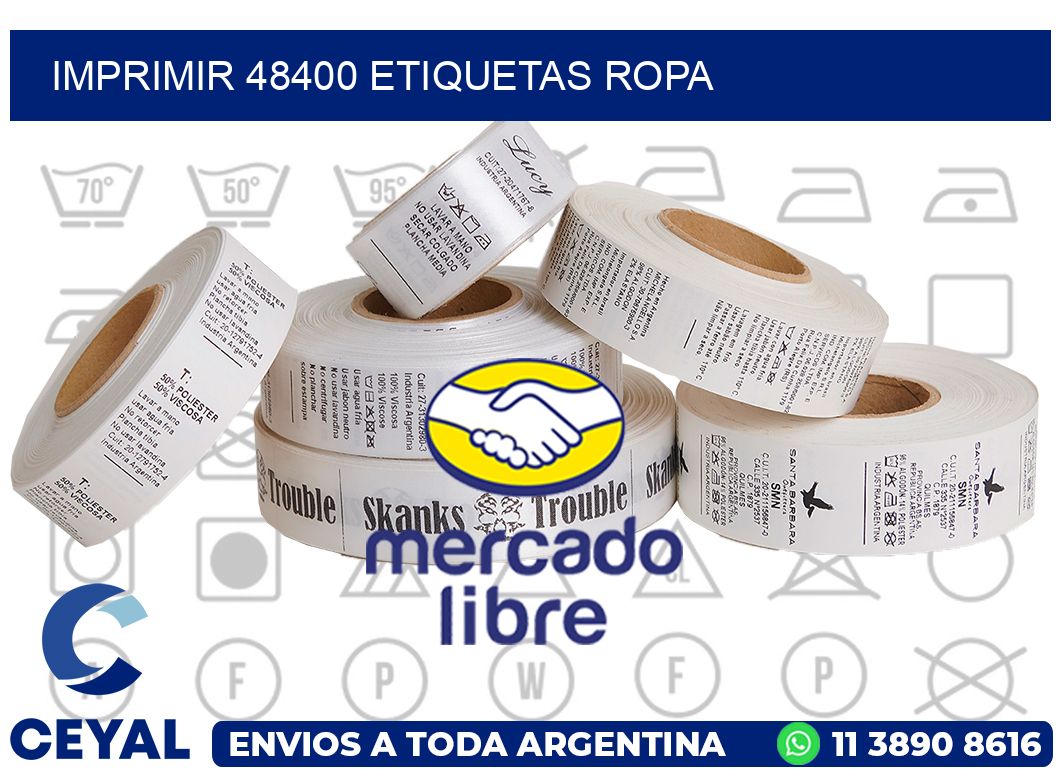 imprimir 48400 etiquetas ropa