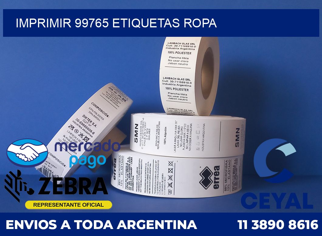 imprimir 99765 etiquetas ropa
