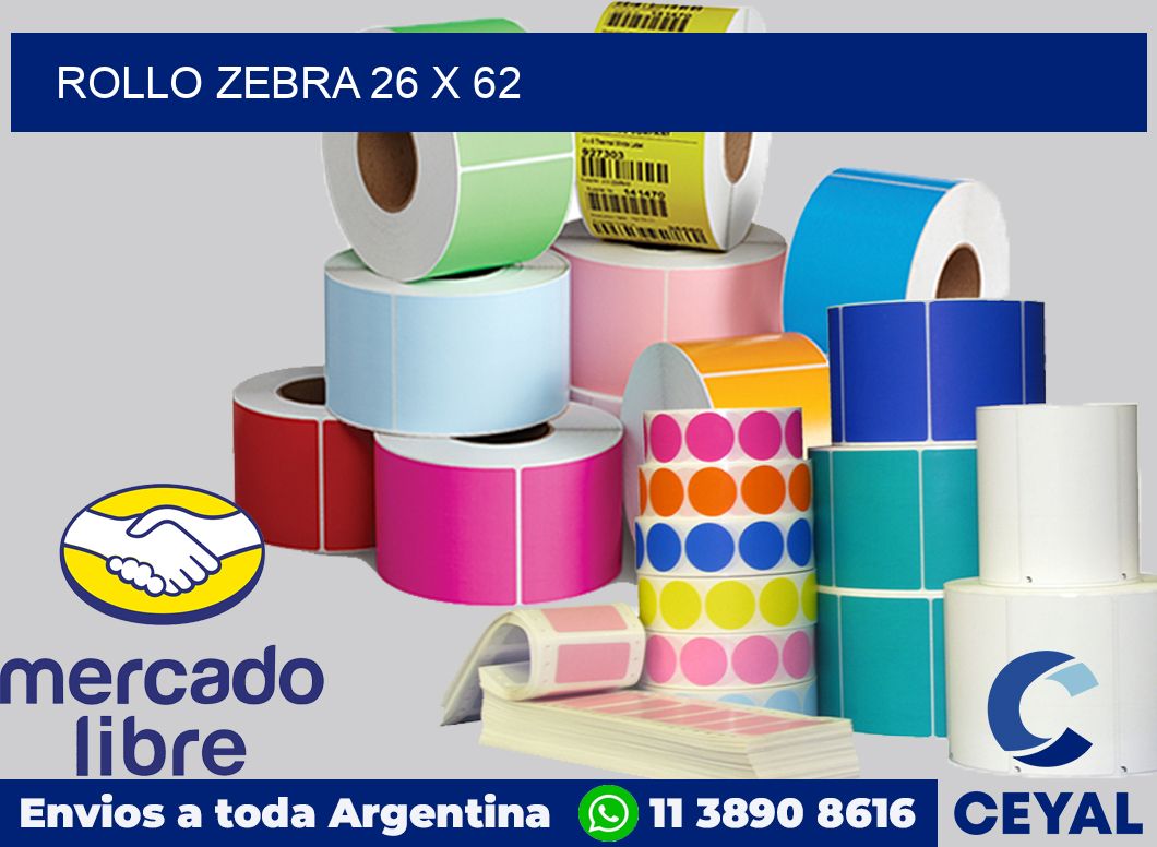 rollo zebra 26 x 62