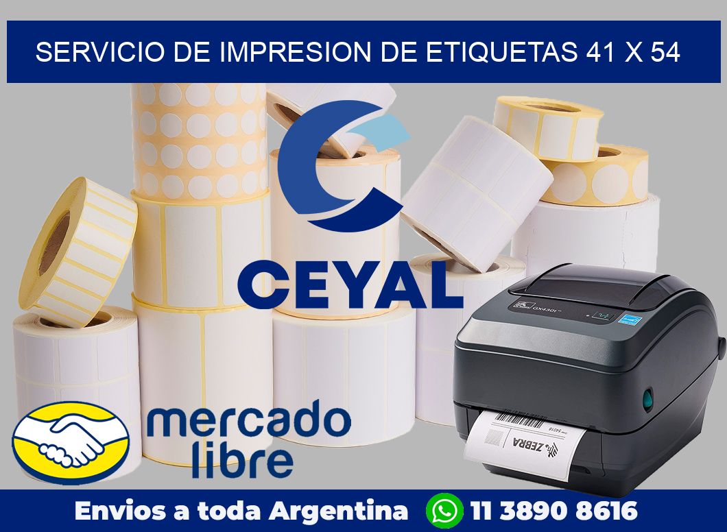 servicio de impresion de etiquetas 41 x 54