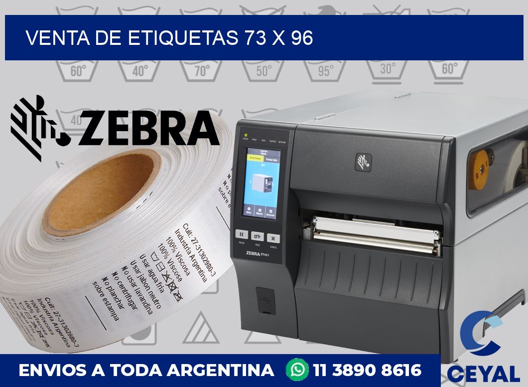 venta de etiquetas 73 x 96