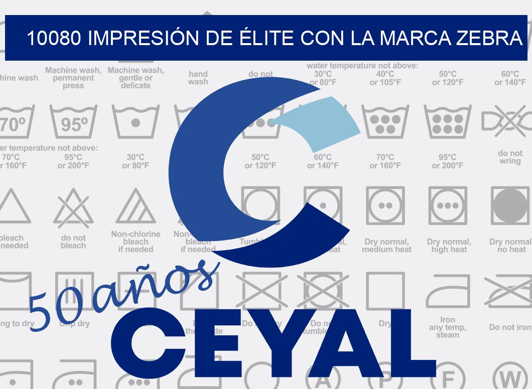 10080 IMPRESIÓN DE ÉLITE CON LA MARCA ZEBRA