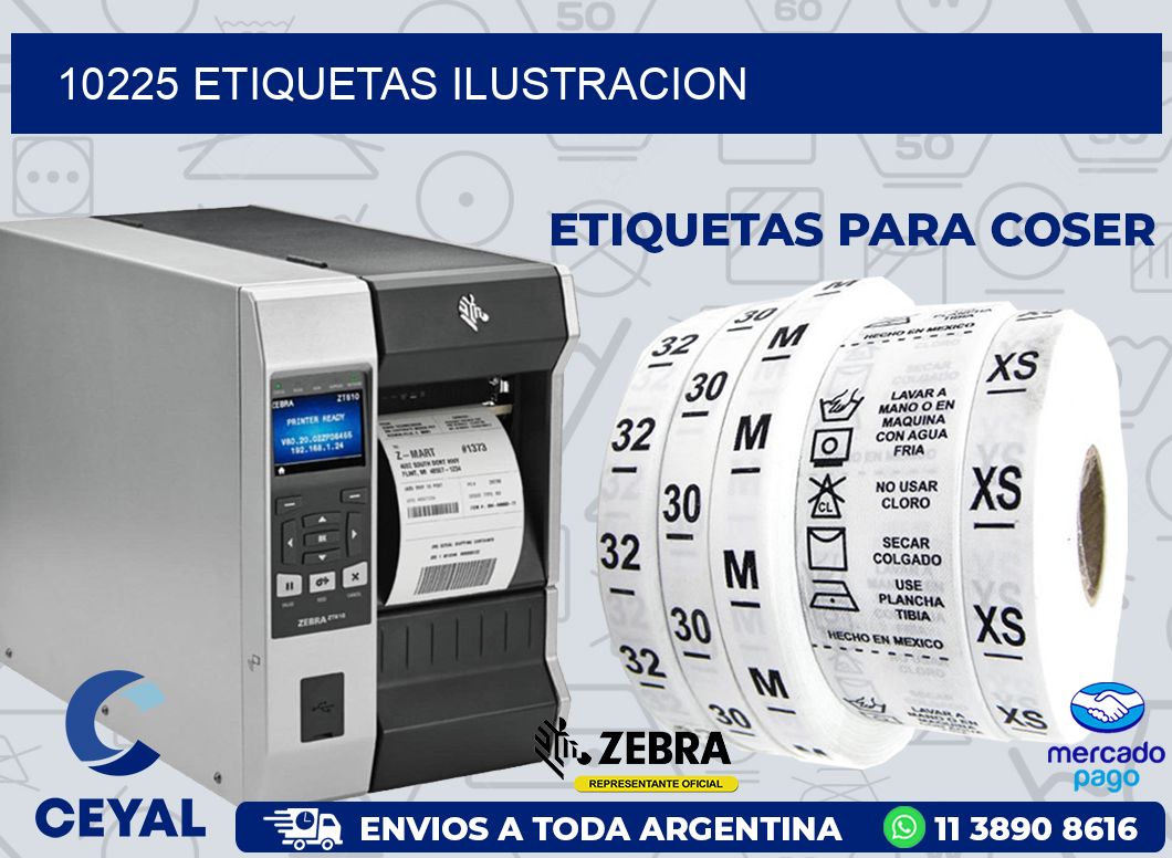 10225 ETIQUETAS ILUSTRACION