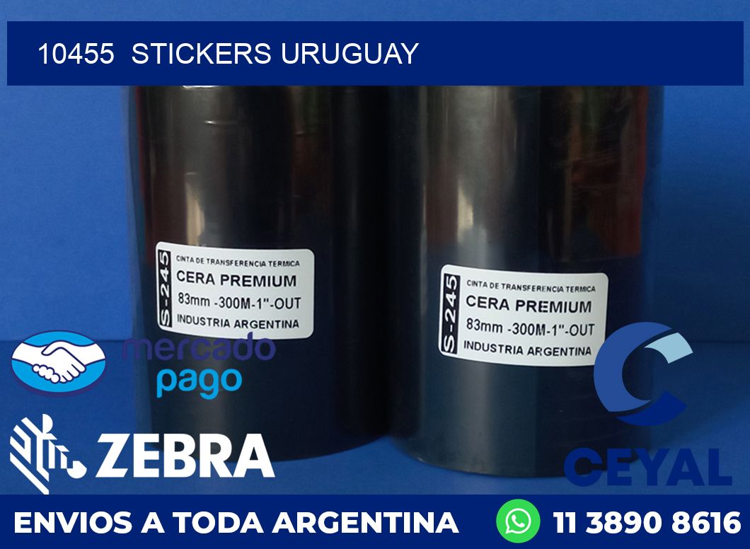 10455  STICKERS URUGUAY