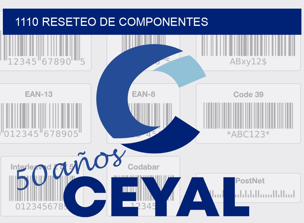 1110 RESETEO DE COMPONENTES