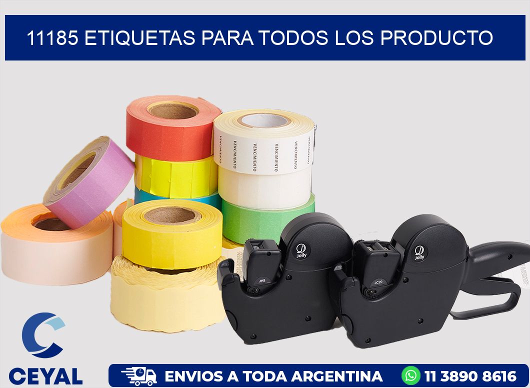 11185 ETIQUETAS PARA TODOS LOS PRODUCTO