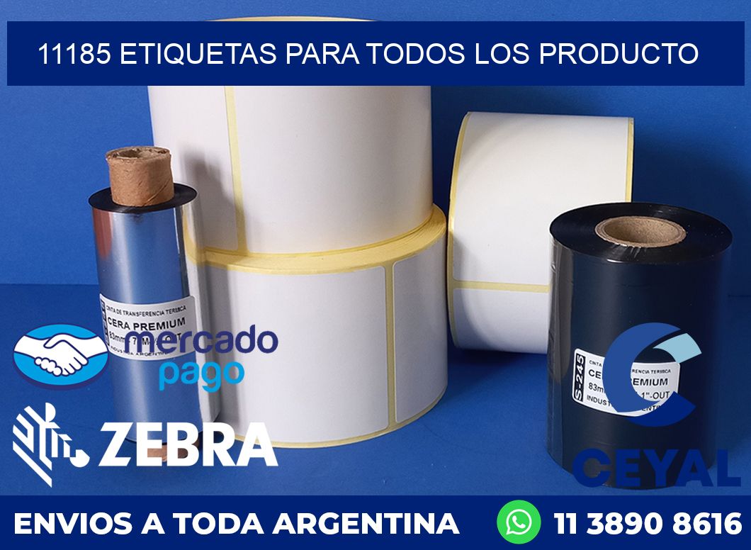 11185 ETIQUETAS PARA TODOS LOS PRODUCTO
