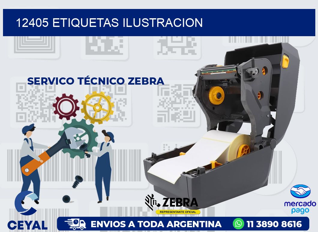 12405 ETIQUETAS ILUSTRACION