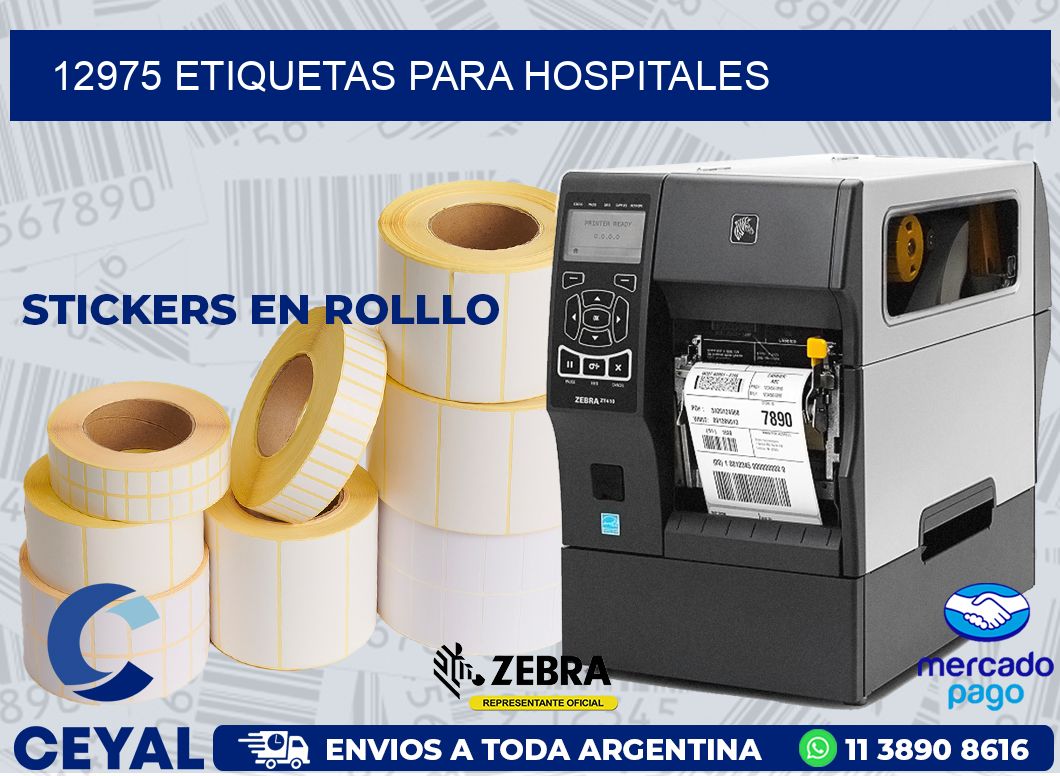 12975 ETIQUETAS PARA HOSPITALES