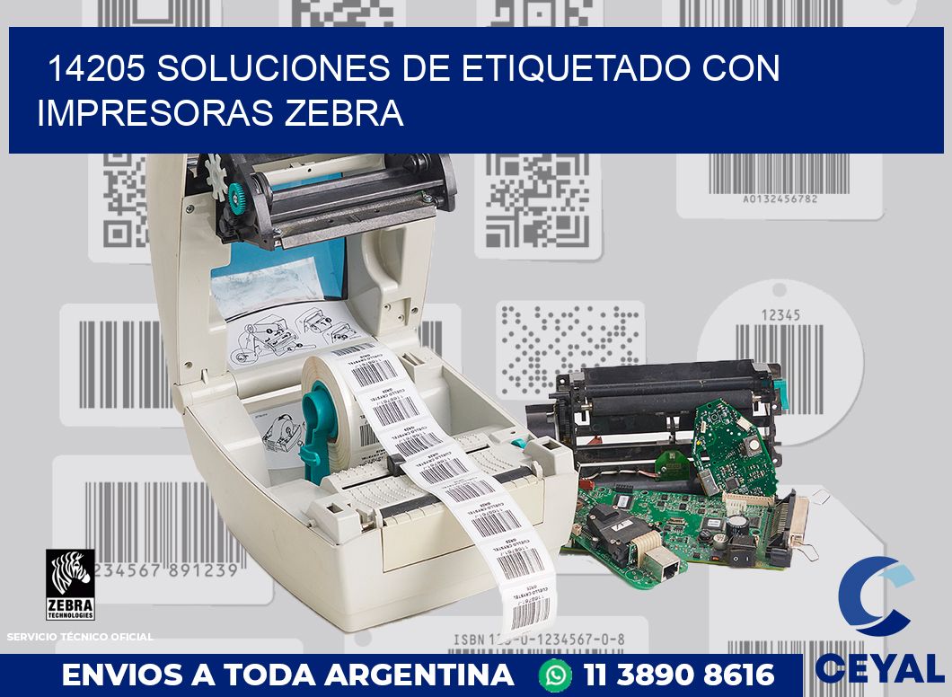 14205 SOLUCIONES DE ETIQUETADO CON IMPRESORAS ZEBRA
