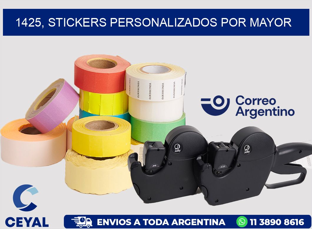 1425, stickers personalizados por mayor