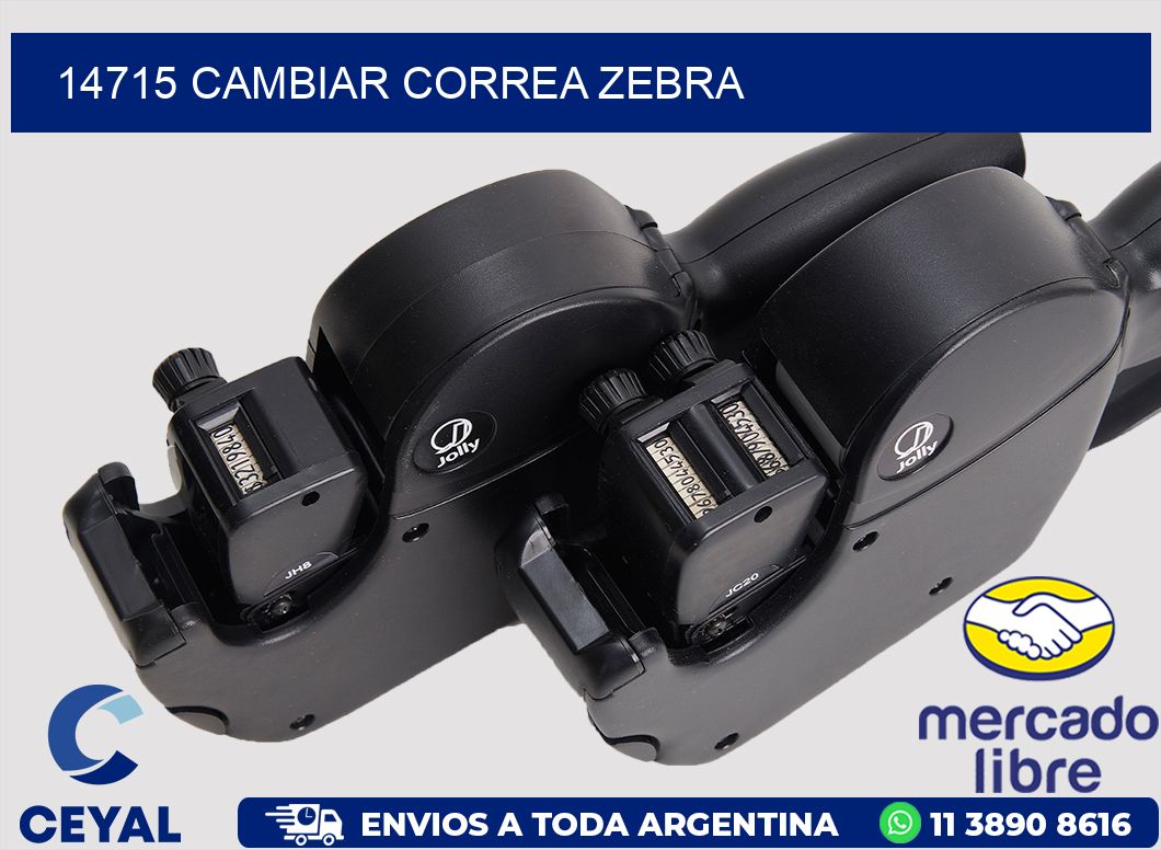 14715 CAMBIAR CORREA ZEBRA