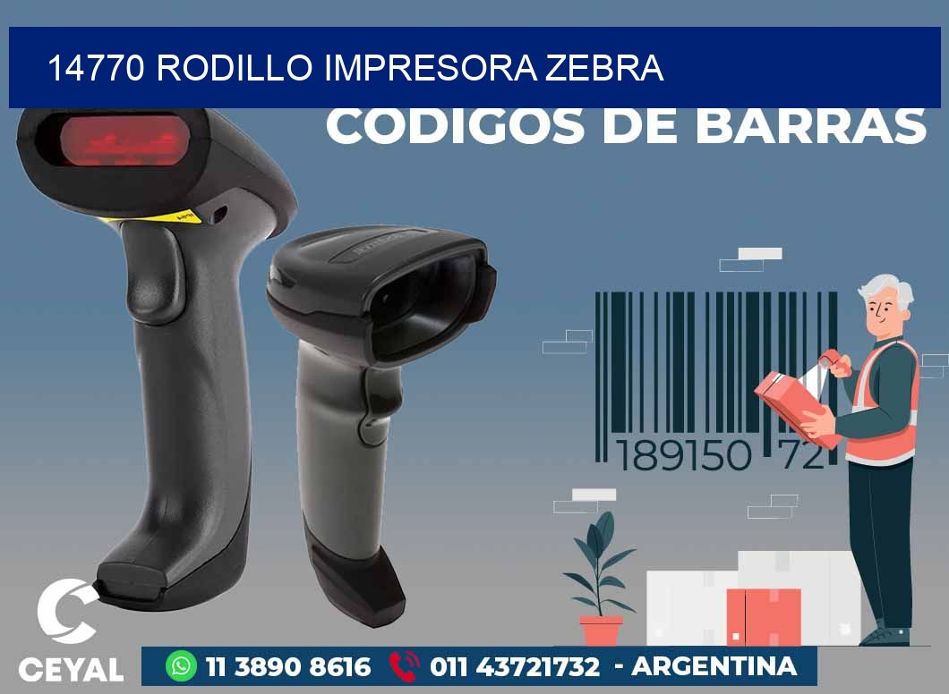 14770 RODILLO IMPRESORA ZEBRA