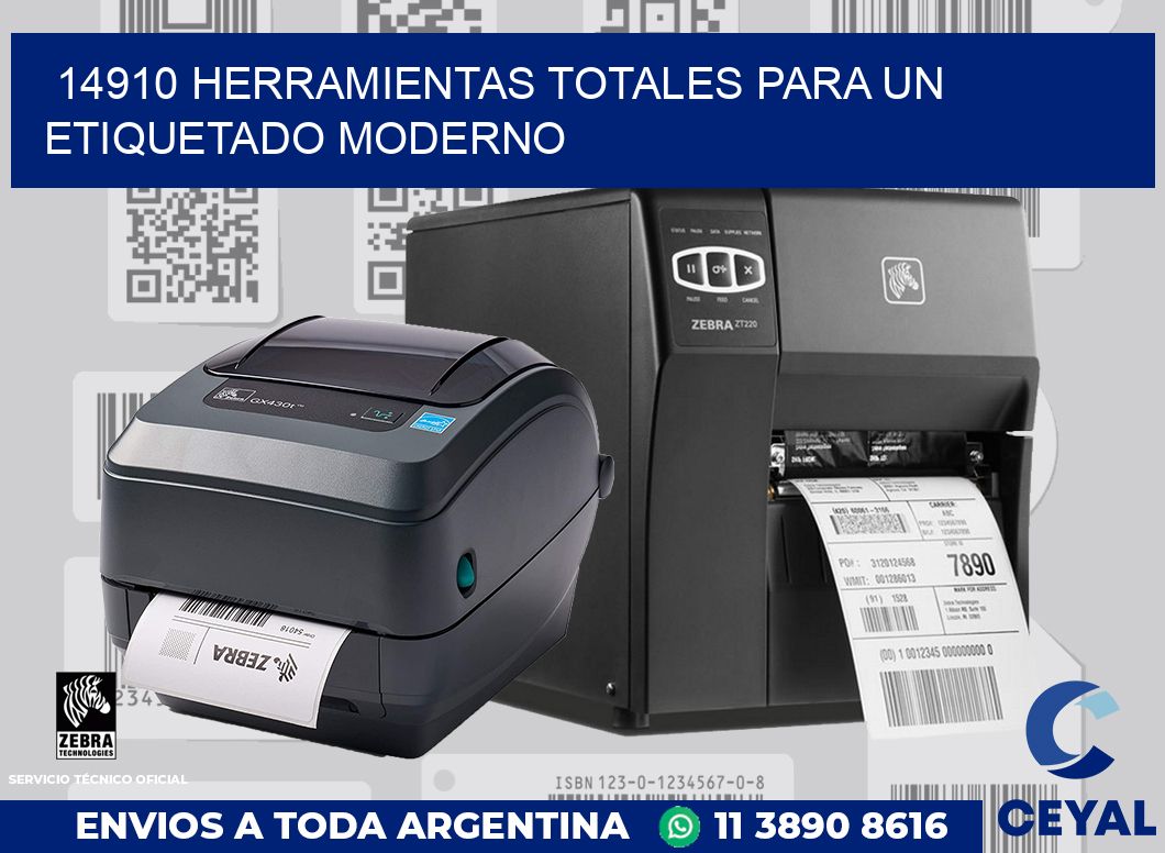 14910 HERRAMIENTAS TOTALES PARA UN ETIQUETADO MODERNO