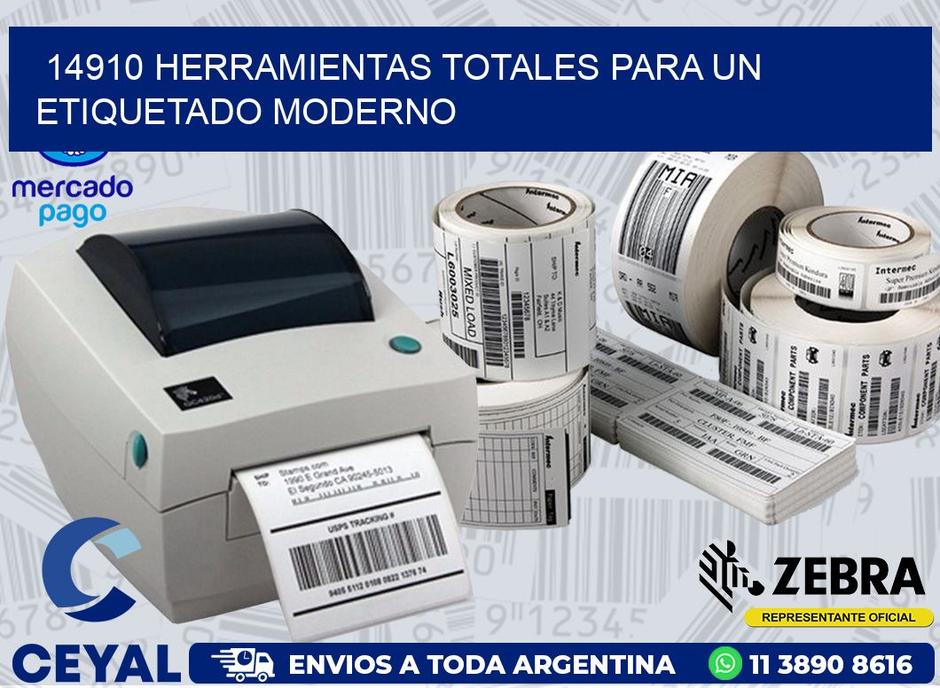 14910 HERRAMIENTAS TOTALES PARA UN ETIQUETADO MODERNO