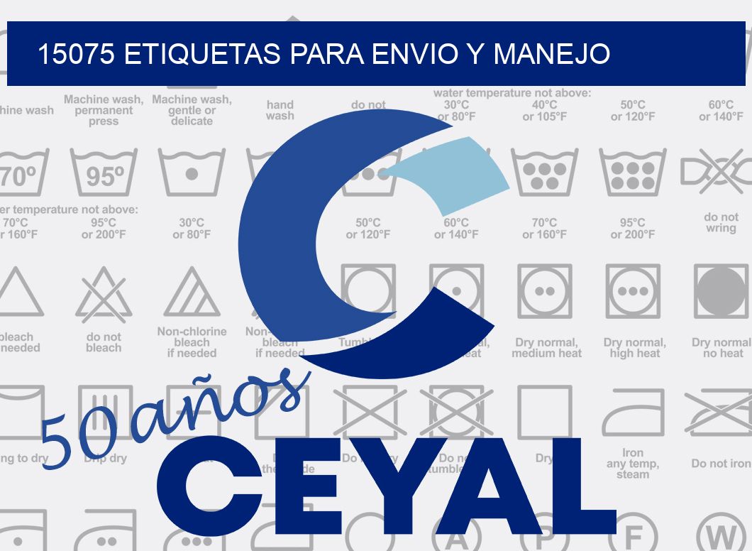 15075 ETIQUETAS PARA ENVIO Y MANEJO