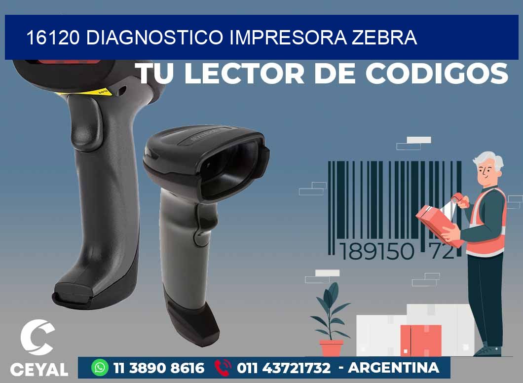 16120 DIAGNOSTICO IMPRESORA ZEBRA