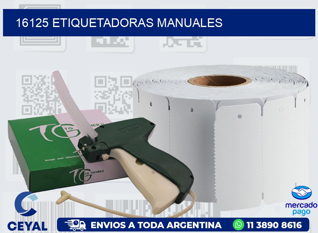16125 ETIQUETADORAS MANUALES