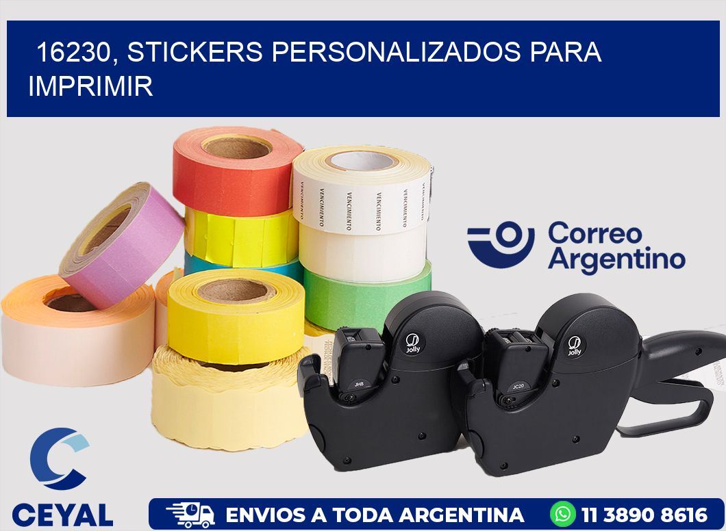 16230, stickers personalizados para imprimir