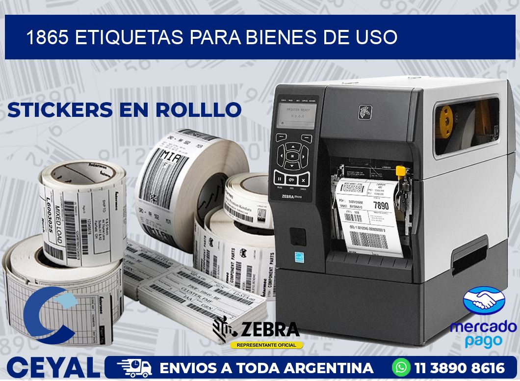 1865 ETIQUETAS PARA BIENES DE USO