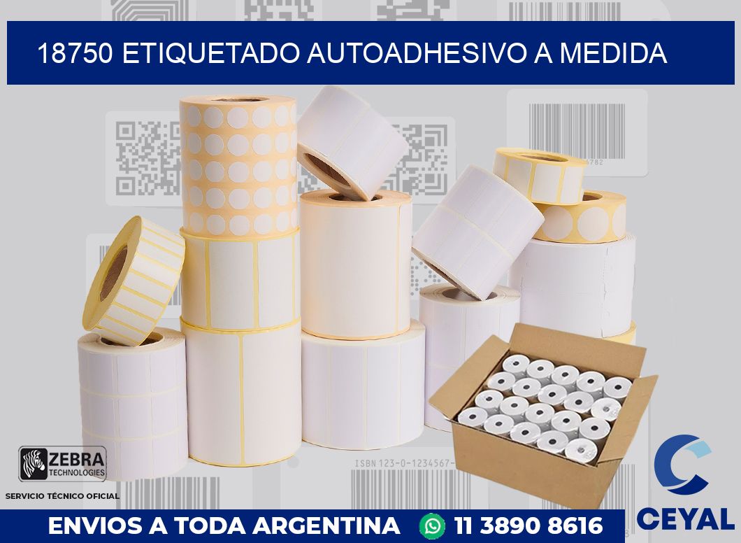 18750 ETIQUETADO AUTOADHESIVO A MEDIDA