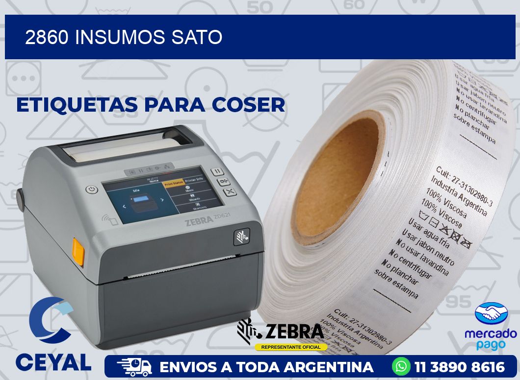 2860 INSUMOS SATO