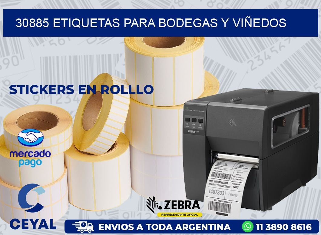 30885 ETIQUETAS PARA BODEGAS Y VIÑEDOS