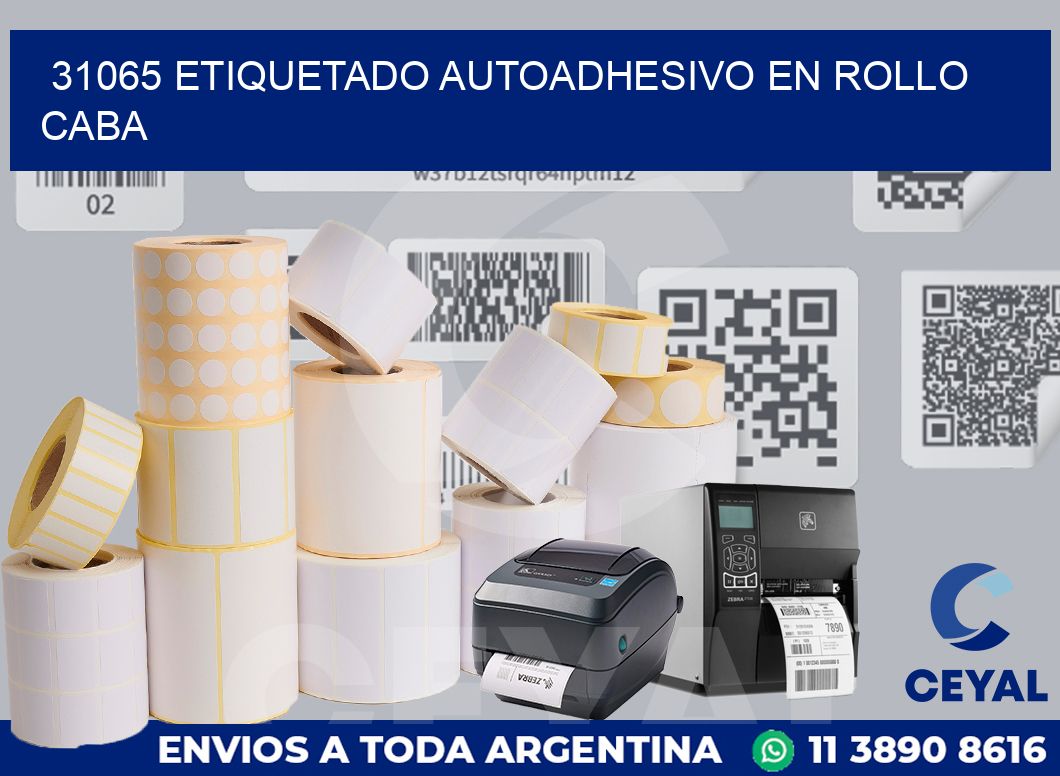 31065 ETIQUETADO AUTOADHESIVO EN ROLLO CABA