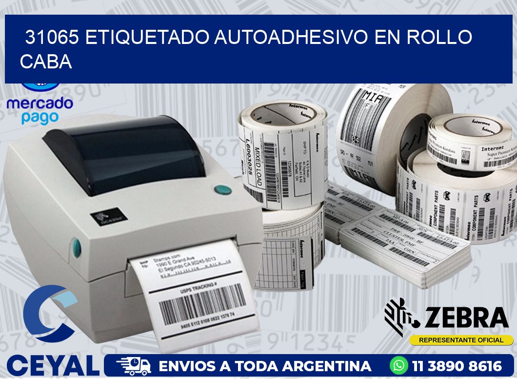 31065 ETIQUETADO AUTOADHESIVO EN ROLLO CABA