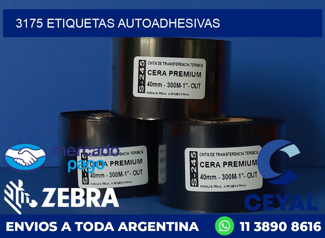 3175 ETIQUETAS AUTOADHESIVAS