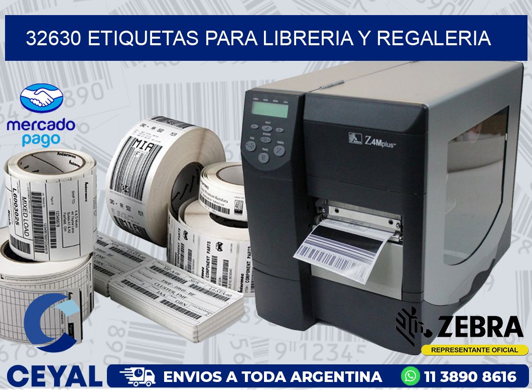 32630 ETIQUETAS PARA LIBRERIA Y REGALERIA