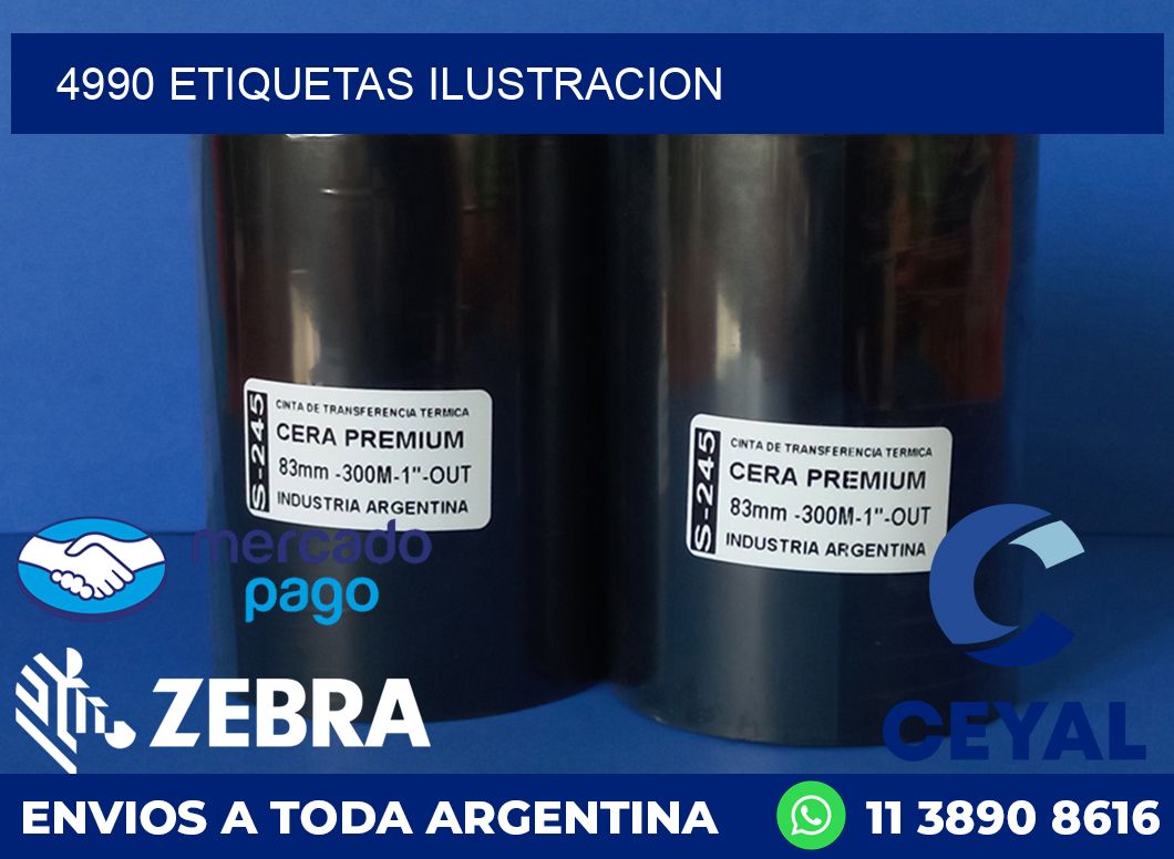 4990 ETIQUETAS ILUSTRACION