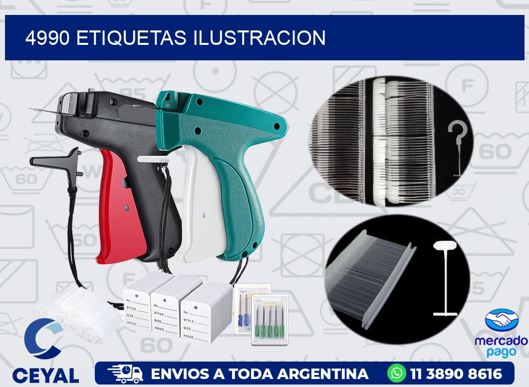 4990 ETIQUETAS ILUSTRACION
