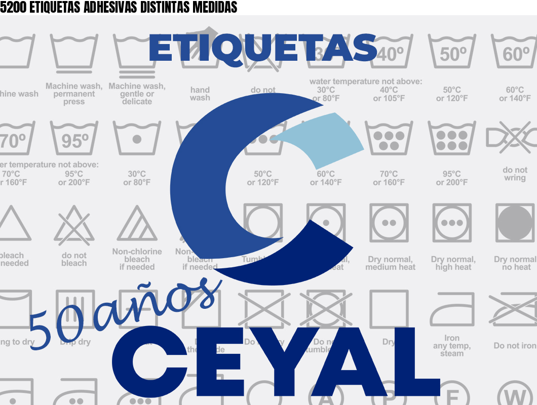 5200 ETIQUETAS ADHESIVAS DISTINTAS MEDIDAS