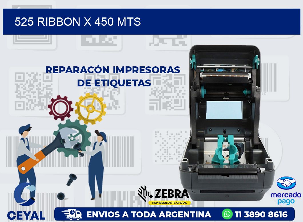 525 RIBBON X 450 MTS