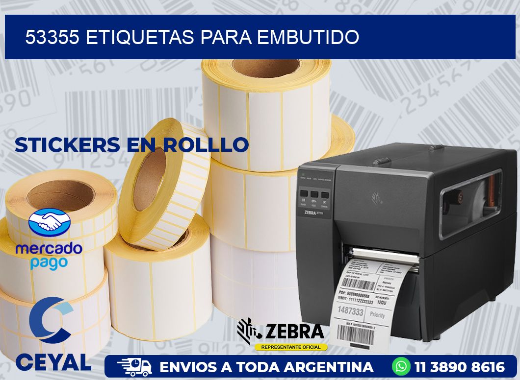 53355 ETIQUETAS PARA EMBUTIDO