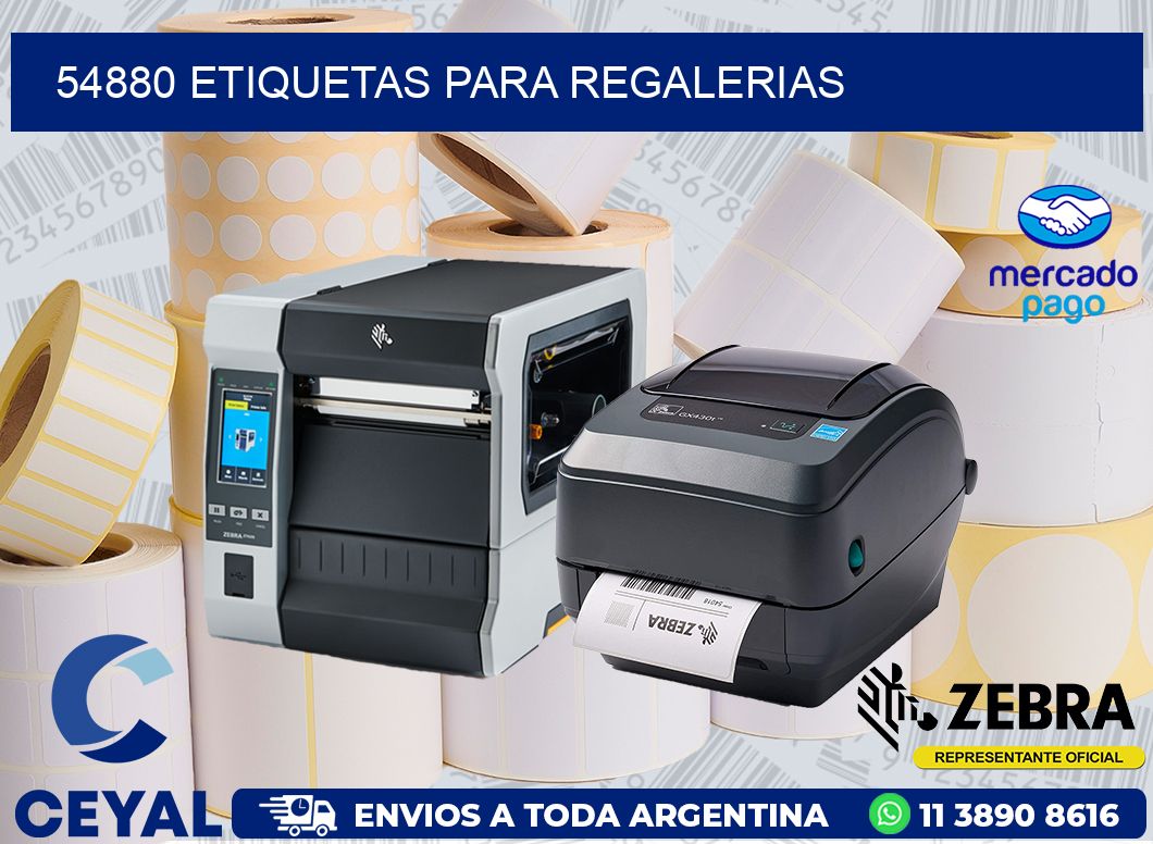 54880 ETIQUETAS PARA REGALERIAS
