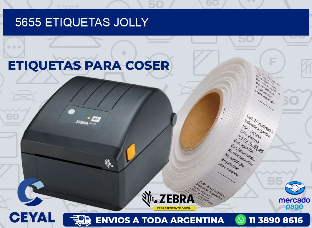 5655 ETIQUETAS JOLLY