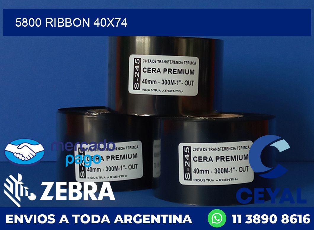 5800 RIBBON 40X74