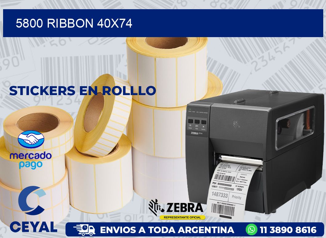 5800 RIBBON 40X74