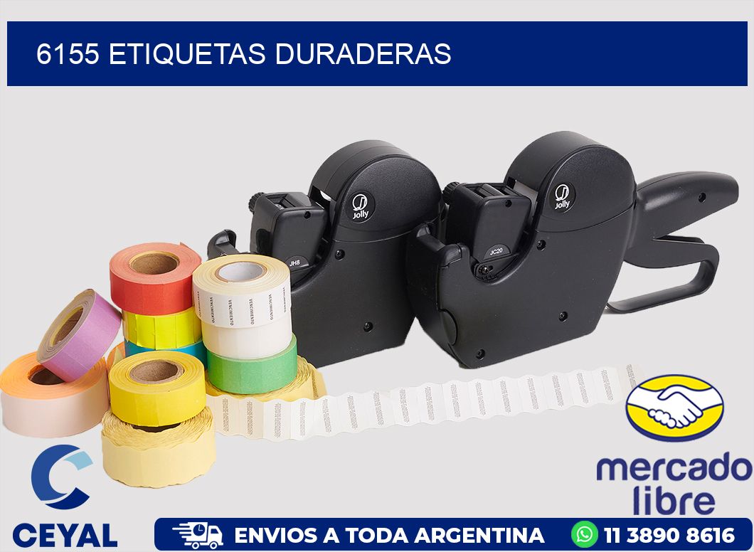 6155 ETIQUETAS DURADERAS
