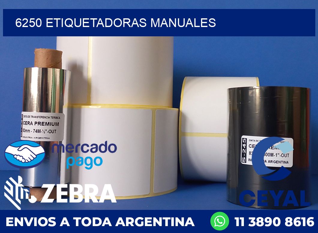 6250 ETIQUETADORAS MANUALES