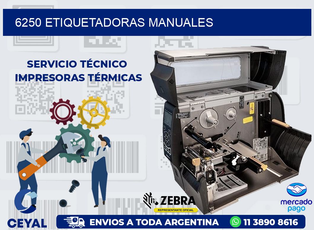 6250 ETIQUETADORAS MANUALES