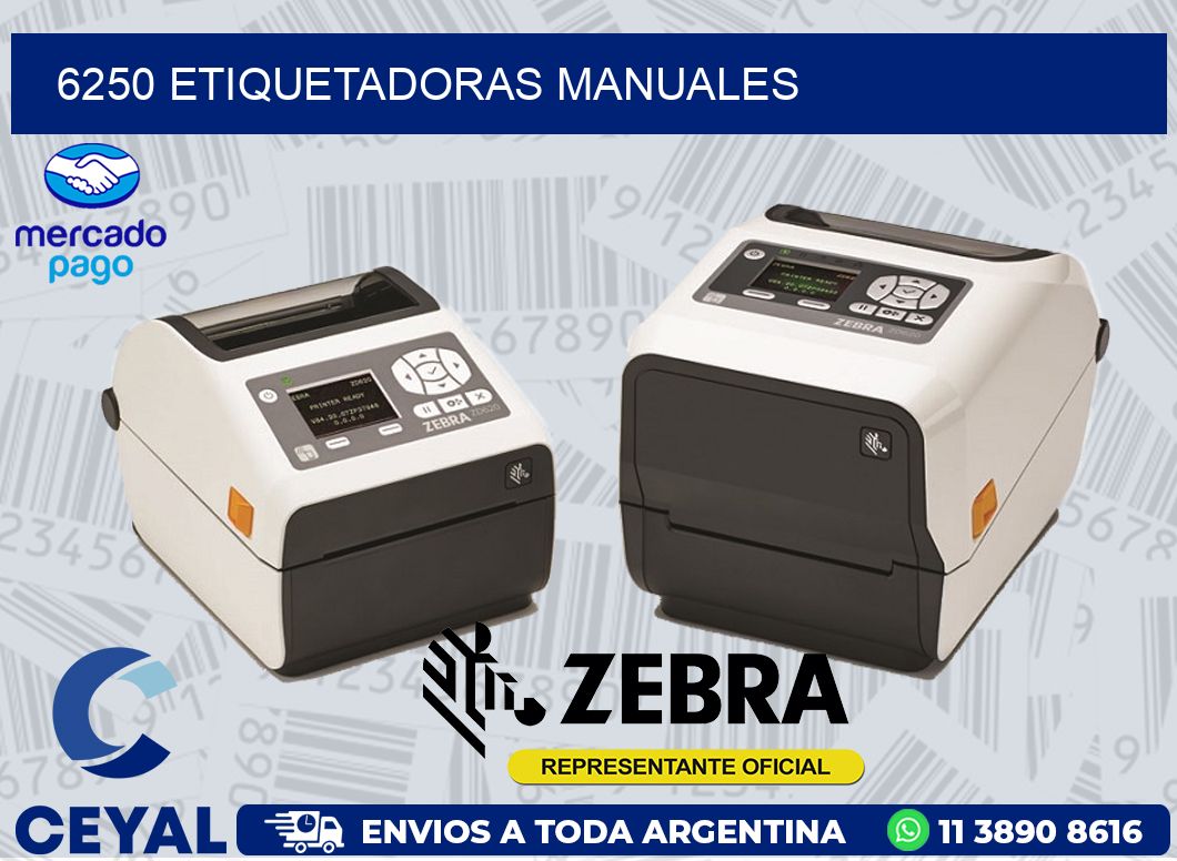 6250 ETIQUETADORAS MANUALES