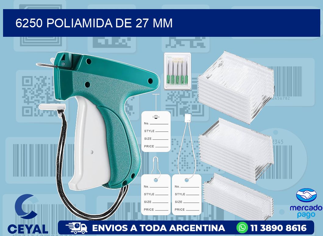6250 POLIAMIDA DE 27 MM